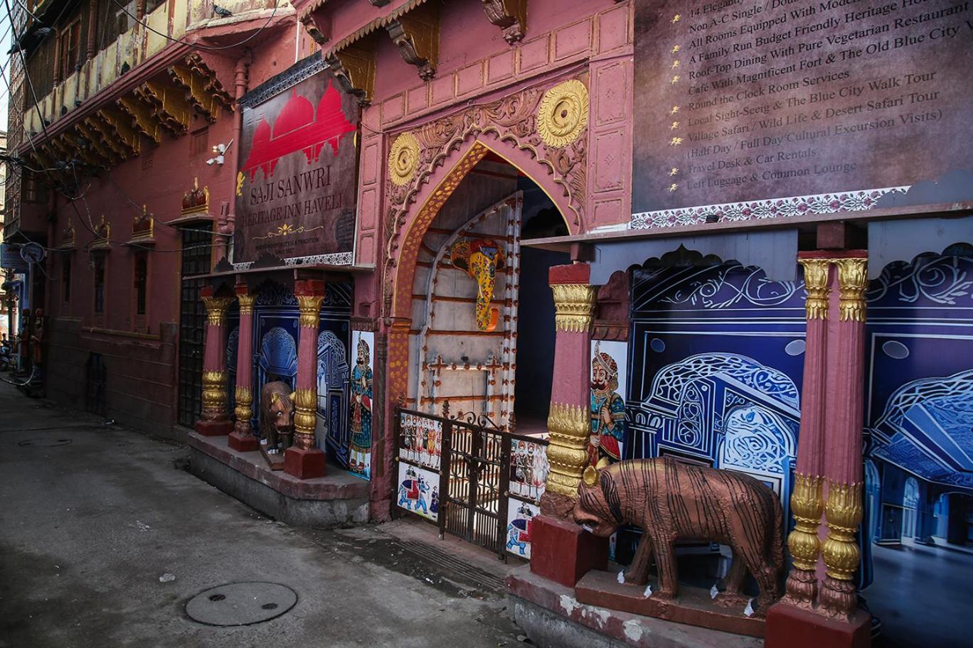 Saji Sanwri Heritage Inn Haveli Jodhpur  Buitenkant foto